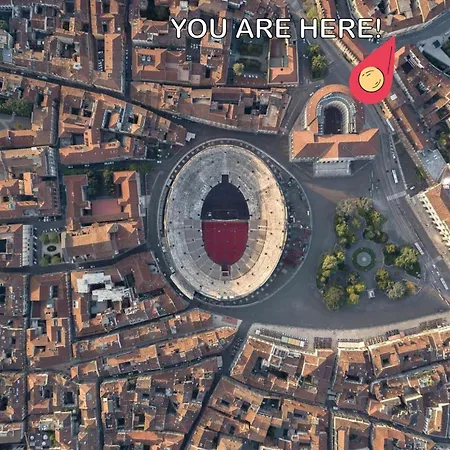 Апартаменты Casa Letizia All'arena - Parcheggio E Supermercato